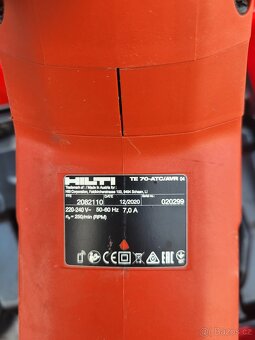 Prodam kombinovane kladivo HILTI TE 70 - ATC - 7