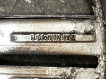 Original ALU kola Audi 18" 8J ET38 zimní pneu 225/55/R18 - 7