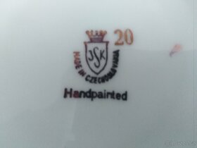 Porcelánová souprava ručně malovaná - 7