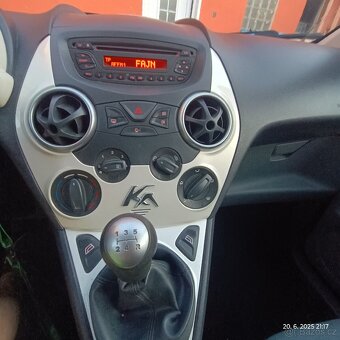Ford KA 1.3i rok 2009, klima,PC, serviska dovoz D - 7