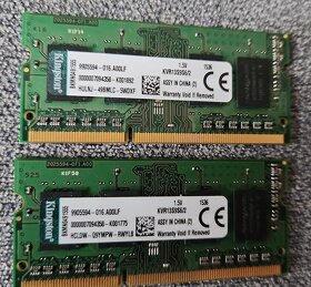 paměti - DDR2,DDR3; 512 MB - 2 GB - 7