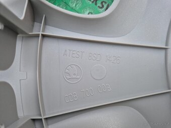 14" kryty kol (poklice) DRACO Škoda Roomster, Fabia II (5J) - 7