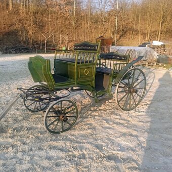 Bryčka, kočár pony - 7