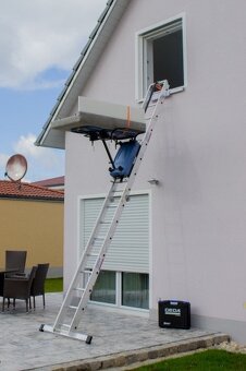 Výtah bateriový GEDA AKKU-LIFT WLAN 120 SET až 10metrů WiFi - 7