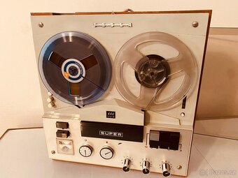 Kotoučový magnetofon Tesla B 444, Lux Super - 7