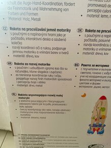 Dřevěná motorická raketa - 7