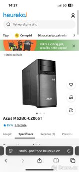 PC sestava Asus - 7