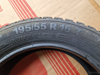 195/55 r16 zimni pneumatiky 2ks 195/55/16 195 55 16 pneu - 7