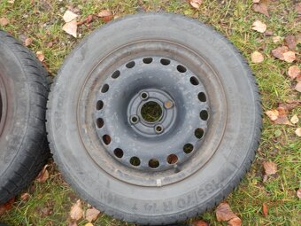 4xObutá zimní sada kol na ŠKODA CITIGO BARUM 165/70 R14 - 7