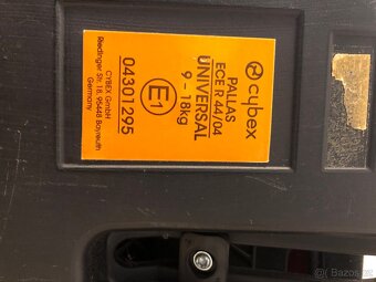 Dětská sedačka Cybex Pallas (9-36Kg) - 7