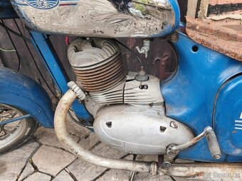 Jawa 250 353 kývačka 1959 - 7
