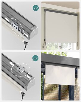 Vertikální markýza 2 - 140x250cm - 7