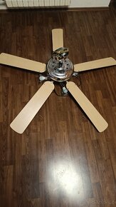 Prodám stropní ventilátor rozpětí lopatek 130 cm - 7
