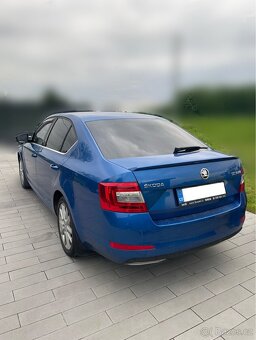 Škoda Octavia 3, 2.0 TDI 110 kw - sedan - modrá, tažné - 7