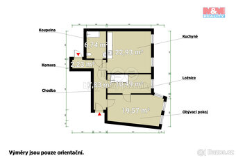 Prodej bytu 3+kk, 70 m², Karlovy Vary, ul. Zámecký vrch - 7