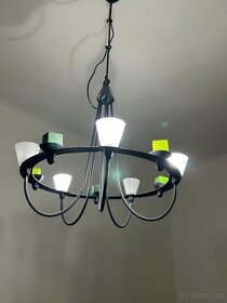 Tiffani lustr, antikvarni lustr a Ikea - 7