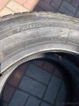 17" LETNÍ SADA PNEU 215 60 17 7,5MM - 7