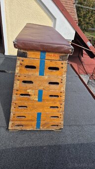 Starožitná švédská bedna, výška 117 cm - 7