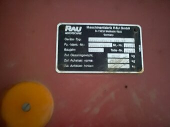 postřikovač Kverneland Rau - 7