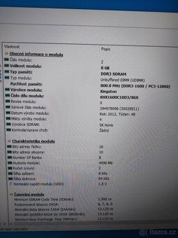 5ks 32GB DDR3 HYPERX RED 1600Mhz (4x8GB) - 7