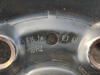 Plechové disky VW Passat 5x112mm, 16" - 7