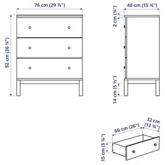 Ložnice IKEA TARVA - 7