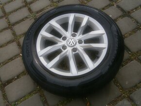 LETNÍ ALU KOLA 5 X 112 ŠKODA ORIGINÁL215 60 16 - 7