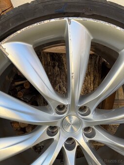 Prodám 4 hliníková kola x 22” Tesla Model X Turbine - 7