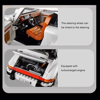 Stavebnice Porsche retro kompatibilní s Lego - 7