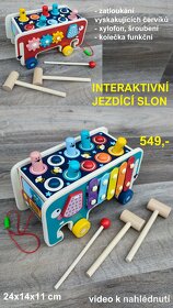 Nové dřevěné montessori hry a hračky - 7