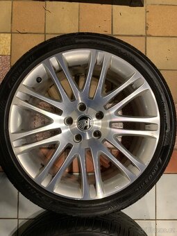 Alu kola Škoda R18 5X112 ZÁNOVNÍ LETNÍ PNEU 225/40 R18 LUXON - 7