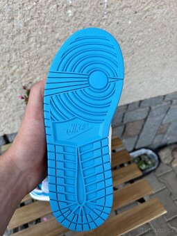 Jordan 1 mid dark powder blue - 7