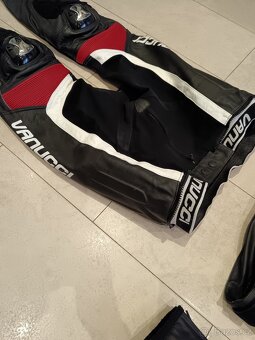 Vanucci Race-Pánská kožená moto kombinéza, dvoudílná - 7