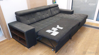 Rozkládací sedací souprava, gauč - 7