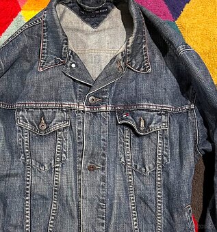 TOMMY HILFIGER STYLOVÁ JEANS BUNDA.- XXL - 7
