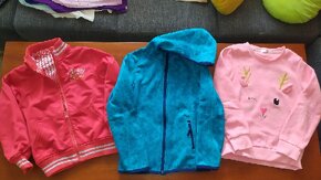 Akční CENA:Balík (skoro nové) oblečení pro holky vel.122-128 - 7