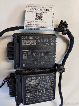 Servomotor Škoda zámek kufru + svazek 5DV - 7