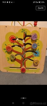 Dřevěná motorická kostka - 7