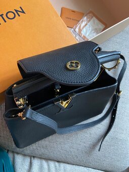 Černá kabelka Louis Vuitton Capucines BB - 7