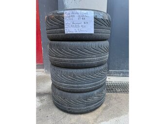 ALU disky Ford černé 5x108 R17 s letními pneu 225/45 R17 - 7