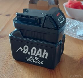Adapér-Redukce Milwaukee M18 nářadí, pro Aku Makita 18V. - 7