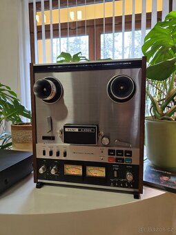 Kotoučový vintage magnetofon TEAC A-6300 -Sběratelský kousek - 7