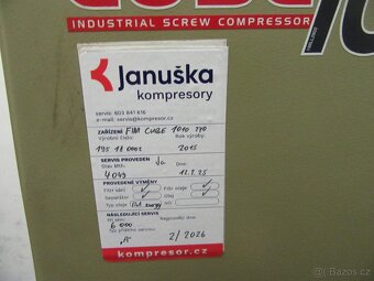 Šroubový kompresor CUBE10SD FINI 2015 motohodin-4049 - 7