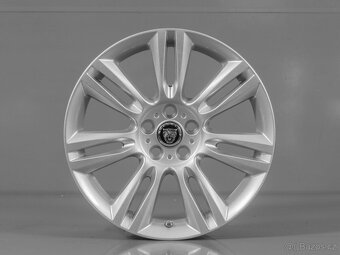 Originál 4x alu kola Jaguar XE 5x108 R18, TPMS (1512T) - 7