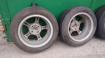 Sada disků kol 4x100 R14" Citroen C1 Peugeot 107 letní pneu - 7