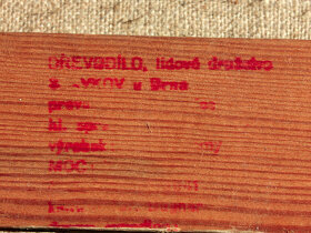 Oldřich Muller horská krajina olej plátno 58 x 72 cm - 7