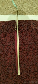 Dlouhé společenské šaty, vel.M - 7