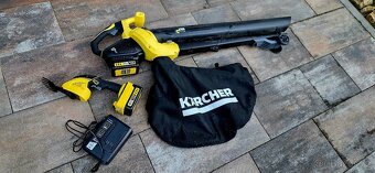 Karcher vyšavač, foukač listí + Karcher nůžky na trávu + Bat - 7