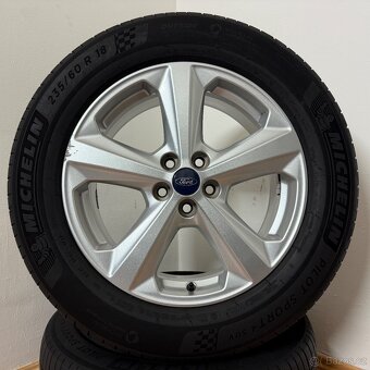 FORD EDGE/KUGA 5x108 R18 ET55+LETNÍ 235/60R18 5mm - 7