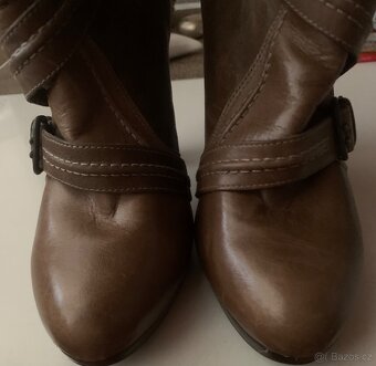 Celokožené nízké kozačky River Island - 7